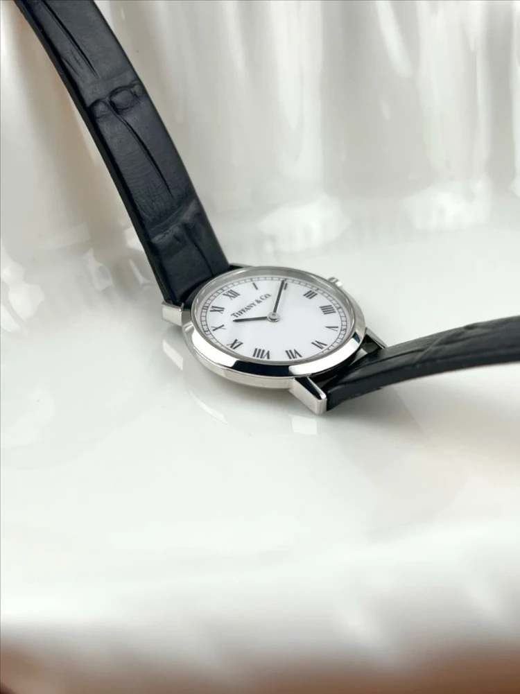 [티파니] TIFFANY&CO Lady round steel watch 이미지
