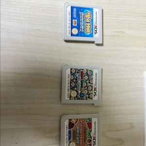닌텐도 3DS 게임 3종 (별의 커비, 마리오 루이지 RPG 4, 페이퍼 마리오) 이미지