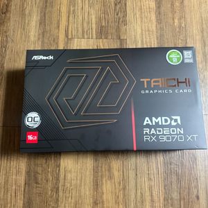 RX 9070 XT TAICHI 그래픽카드 이미지