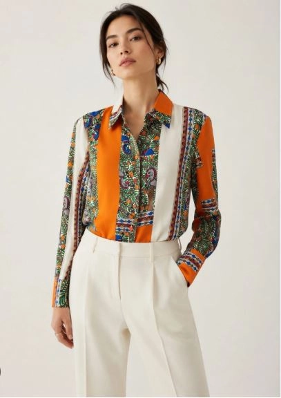 Tory Burch 토리버치 실크 셔츠 블라우스 2사이즈 이미지
