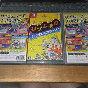 [미개봉] 닌텐도 스위치 리듬천국 미라클 스타즈 일본판 판매합니다. 이미지