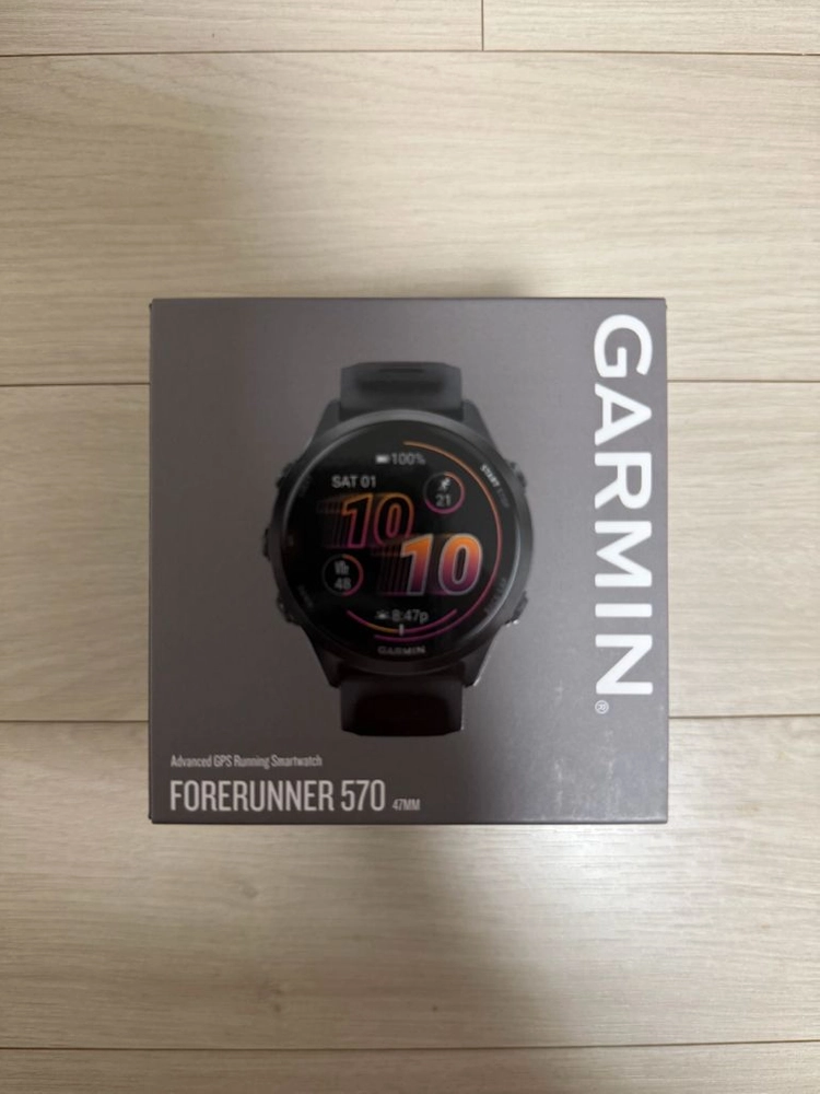 가민 포러너 570 47mm 블랙 미개봉 새상품 65만원 판매합니다 이미지