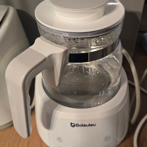 보르르 분유포트 1300ml 화이트 팝니다. 이미지