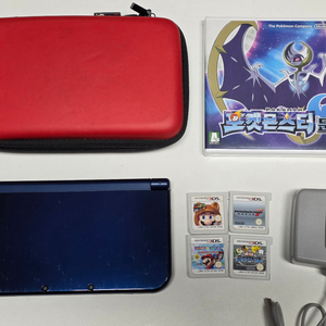 닌텐도 뉴 new 3ds xl 뉴큰다수 ips패널+미개봉 포켓몬,게임칩 최저가 이미지