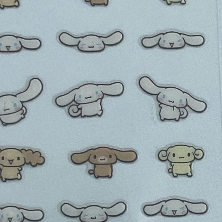 새상품 시나모롤 네일스티커 일본정품 폰꾸 이미지