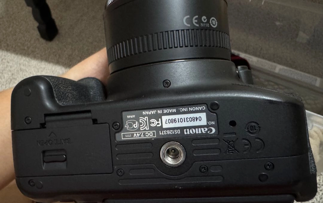 DSLR 카메라 캐논 eos 650d, 렌즈2개 이미지