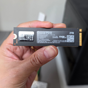 Crucial P310 2TB NVMe SSD 2280 2tb 이미지