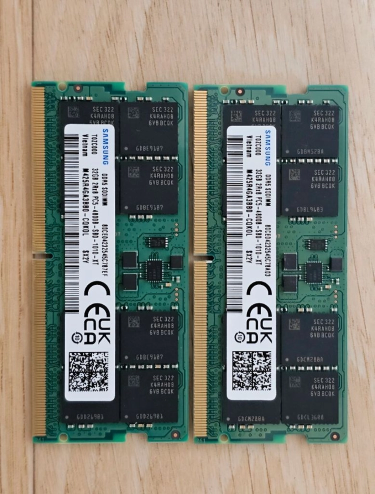 삼성 DDR5 4800 32GB 노트북램 이미지