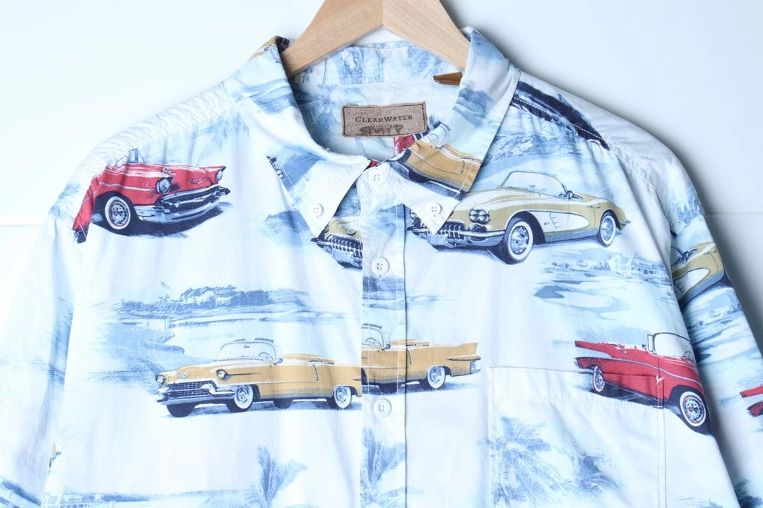 (2XL-3XL) 브랜드빈티지 반팔 카라 티셔츠 이미지