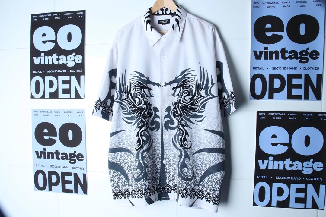 (2XL-3XL) 브랜드빈티지 반팔 카라 티셔츠 이미지