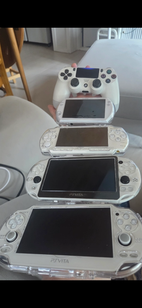 psvita 1000,psvita 2005,psp 2000,psp go, all white - 안심되는 중고거래