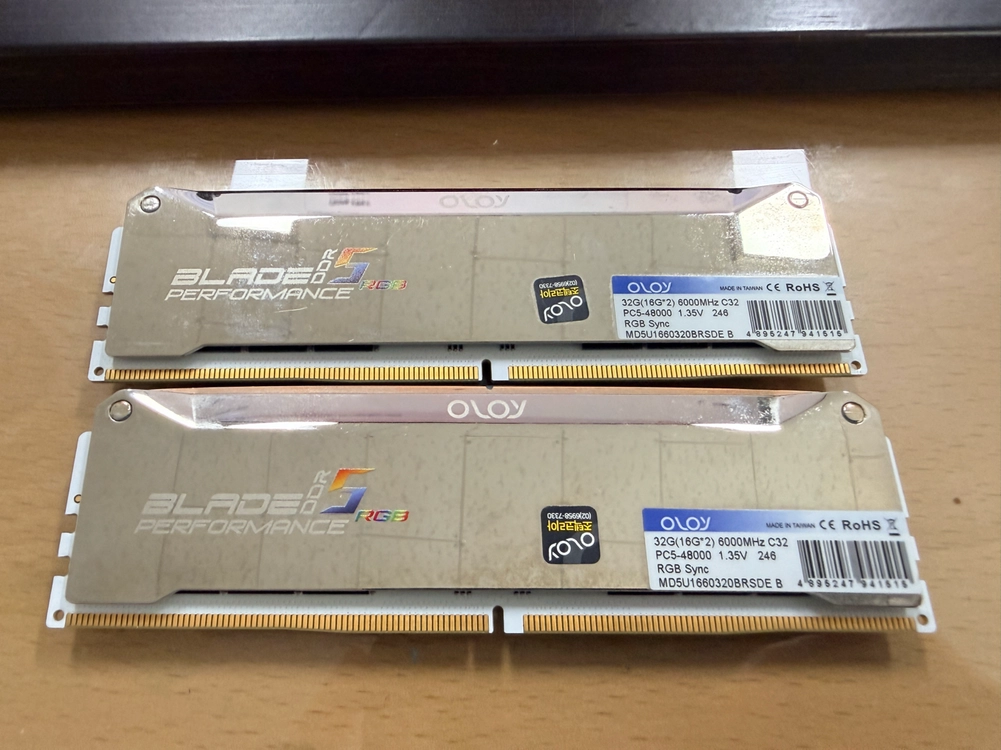 OLOY DDR5 6000MHz CL32 32GB(16*2) - 안심되는 중고거래