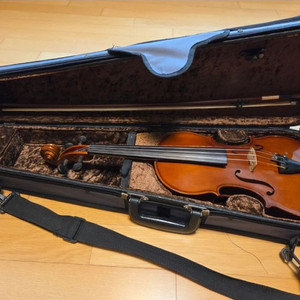 심로 바이올린 4/4 Stradivari #501. 도미넌트현. 입문용. 외관상태 A급. 71. 이미지