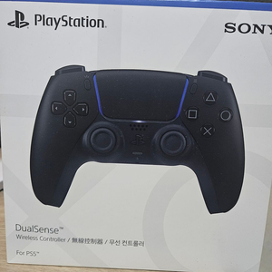 PS5 듀얼센스 무선 블랙 미개봉 이미지