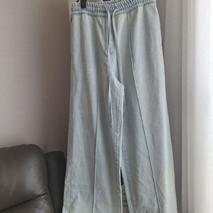 한섬팸셀 타임 와이드데님팬츠 샘플 이미지