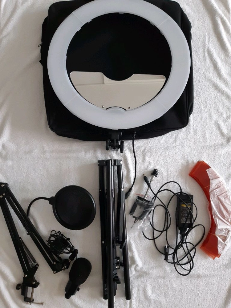 팔캠 lifthor 카메라 삼각대 마운트 거치대, rl18 led 조명, 고프로 옵션 팝니다 이미지