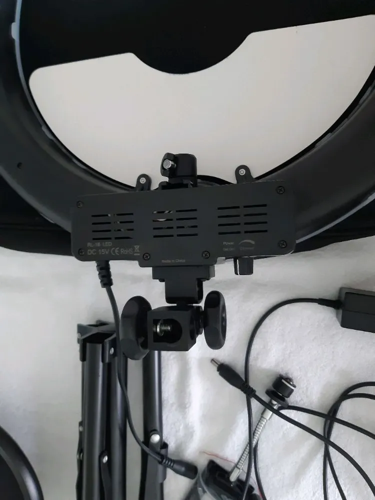 팔캠 lifthor 카메라 삼각대 마운트 거치대, rl18 led 조명, 고프로 옵션 팝니다 이미지