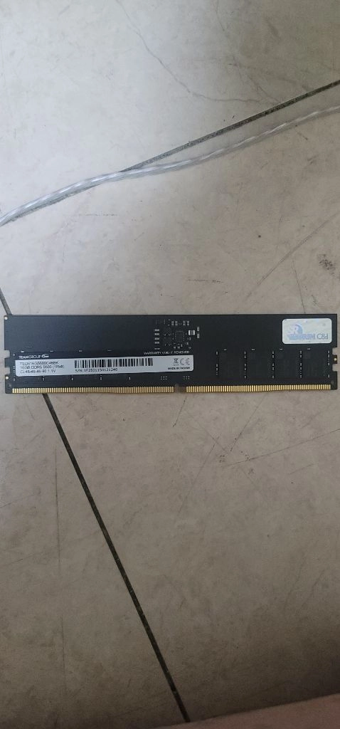 팀그룹 5600mhz 16기가 단품 팝니다 이미지