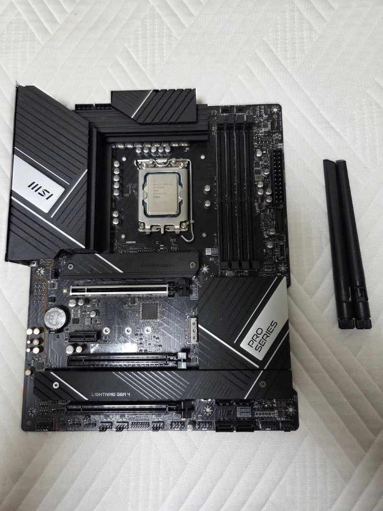인텔 정품 i9-13900KF + Msi Pro Z790-A Wifi ddr4 D4 이미지