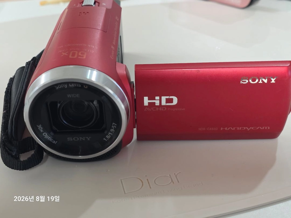 소니 핸디캠 HDR-CX680 빈티지 캠코더 - 안심되는 중고거래