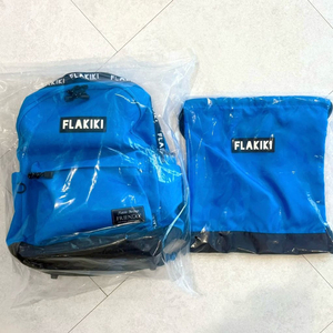 [새상품] 플라키키 컬러 백팩 고학년 BLUE 3SET 이미지