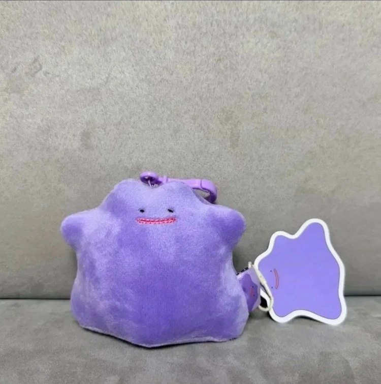 정품 포켓몬스터 모찌 메타몽 S 키링 인형 이미지