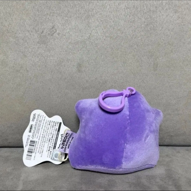 정품 포켓몬스터 모찌 메타몽 S 키링 인형 이미지