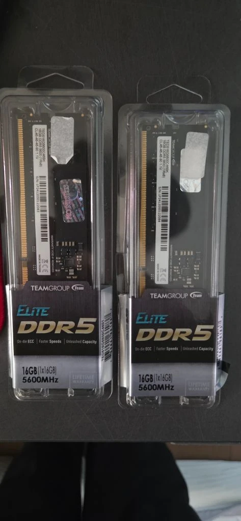 서린 팀그룹 엘리트 DDR5 5600 16GB X2 램 세트 이미지
