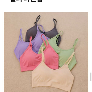 마른파이브 쉬어 원핏 노와이어 모달 브라 XL (랩처로즈) 이미지