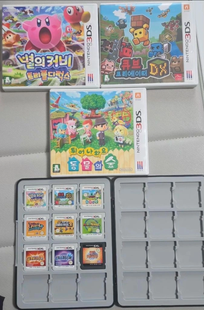 닌텐도 3DS 게임칩 9개 일괄 이미지