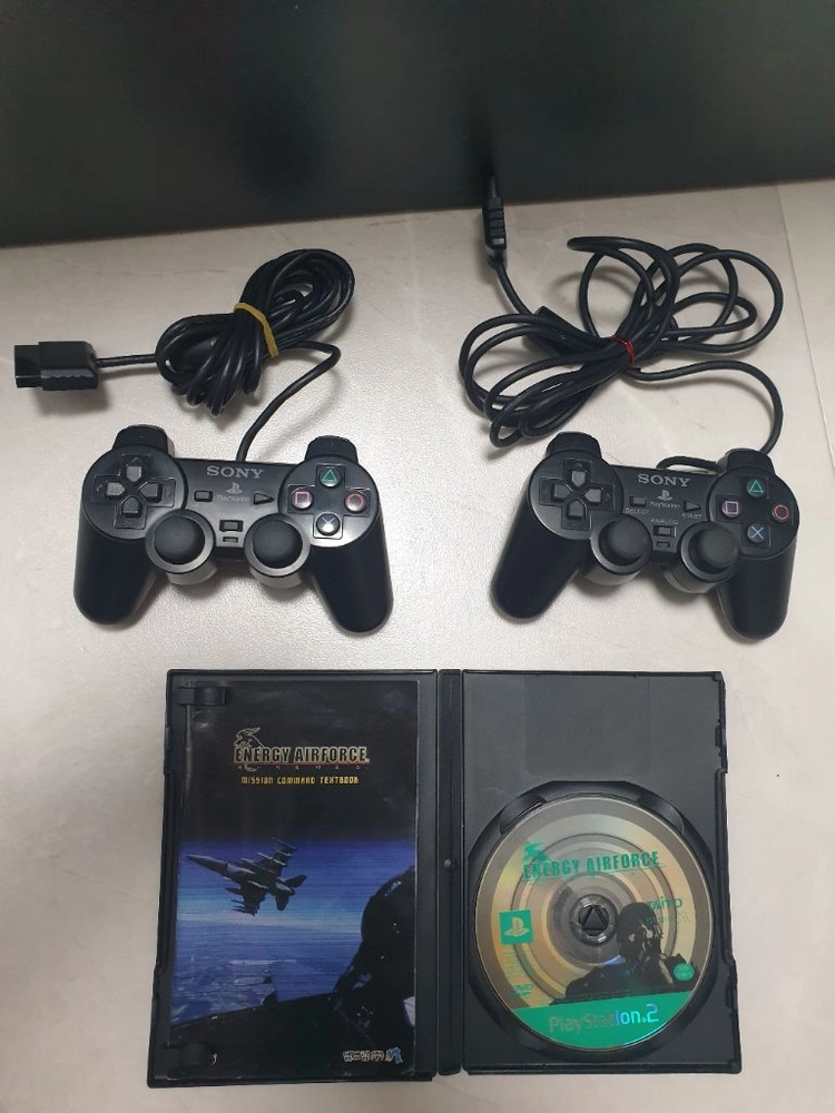PS2 플스2 정품 듀얼쇼크2 / 게임 타이틀 에너지 에어포스 - 안심되는 중고거래