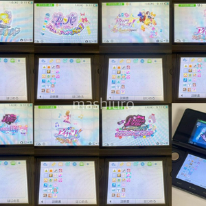 DLC 포함 프리즘스톤 프리파라 아이카츠 일본판 닌텐도 3DS 본체 마이 넘버원 스테이지 이미지