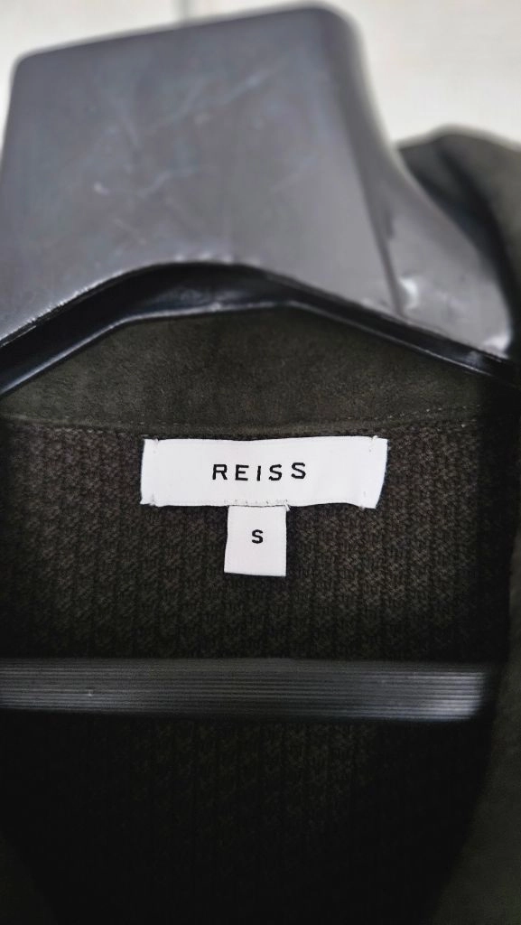 리스(REISS) 스웨이드 니트 배색 자켓 S 국내정품 이미지