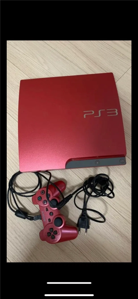 PS3 플스3 4세대 한정판 스칼렛 레드(3005B) 팝니다. 이미지