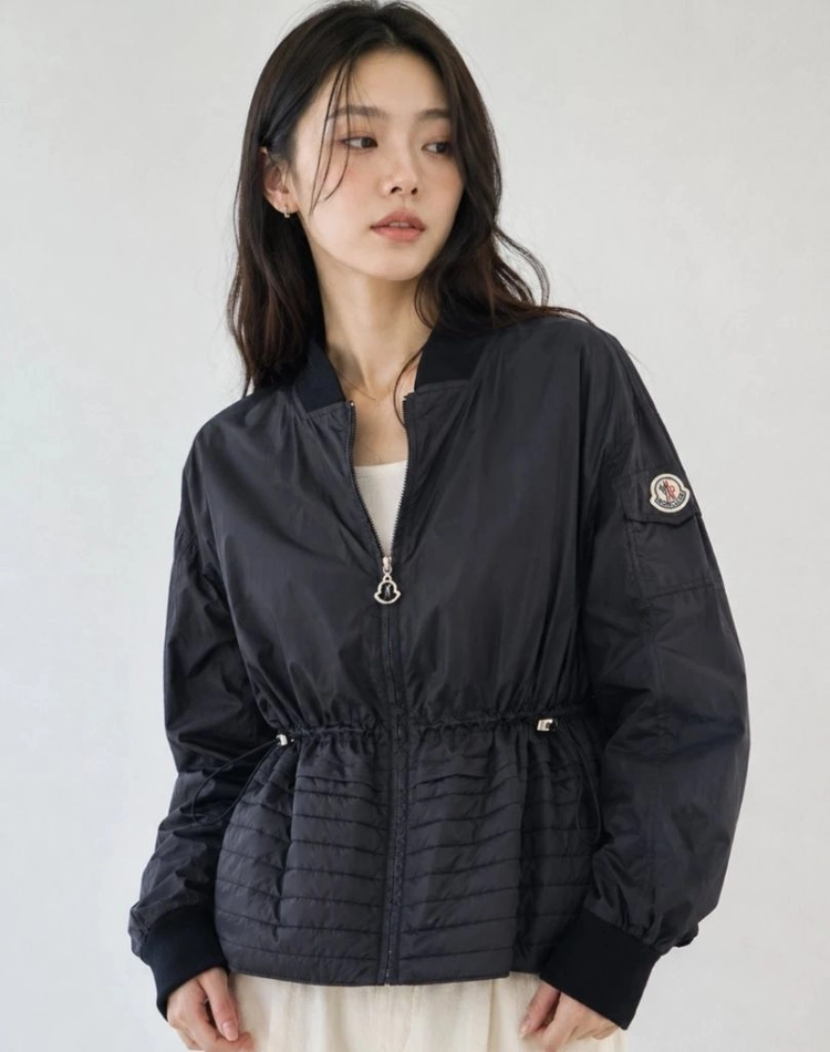 몽클레어(Moncler) 여성 발다(Baldah) 바람막이 자켓 블랙 66 (새상품) 이미지