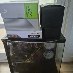 신상품급) 고성능 게이밍pc 컴퓨터 RTX5060, 7400F, ddr5 16GB, ssd500Gb 이미지