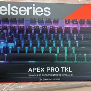 Apex pro TKL 키보드 스틸시리즈 에이펙스 급처분 이미지