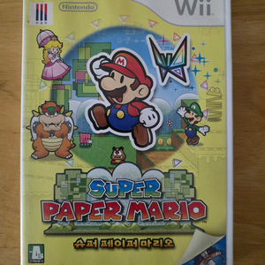 [Wii] 슈퍼 페이퍼 마리오 Super Paper Mario 정품 이미지