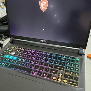 [신품급]MSI 벡터 16A RTX5070TI 라이젠7 16g 16g 고사양 게이밍 노트북 팝니다 이미지