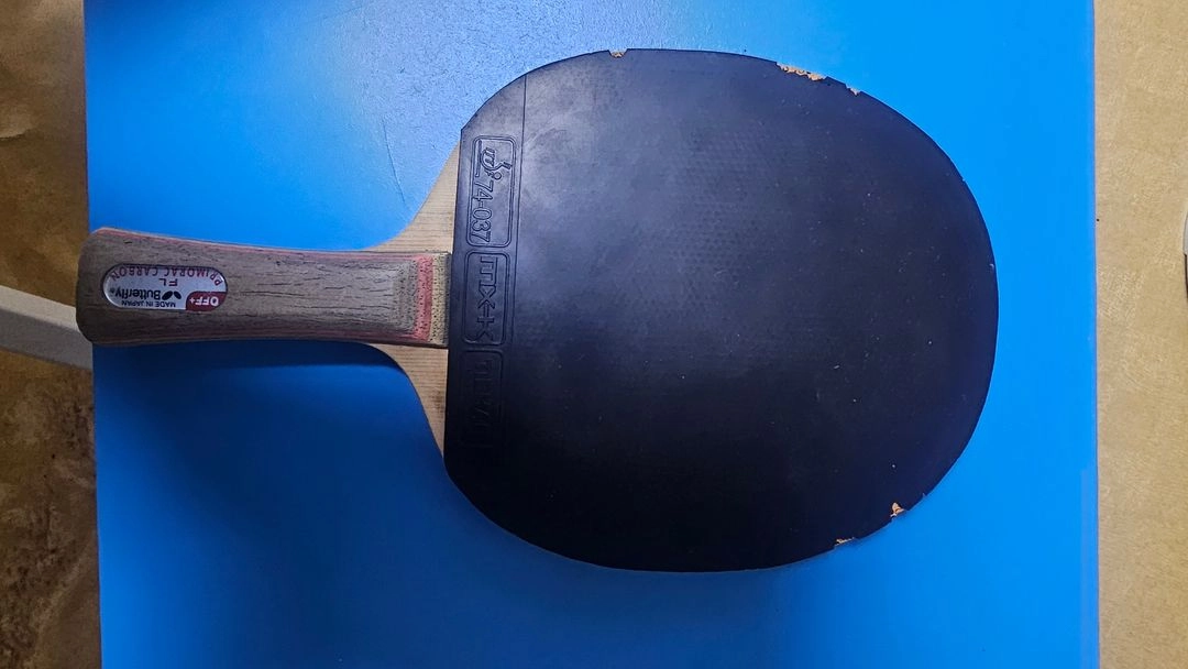 구형 프리모락 카본 탁구라켓 이미지