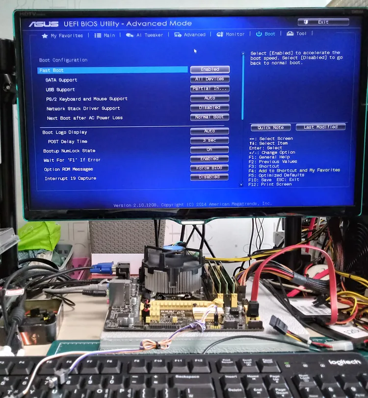 ASUS B85M-G메인보드+i5-4460(3.2GHz,4코어,4스레드,하스웰)CPU+CPU쿨러+16GB RAM 이미지