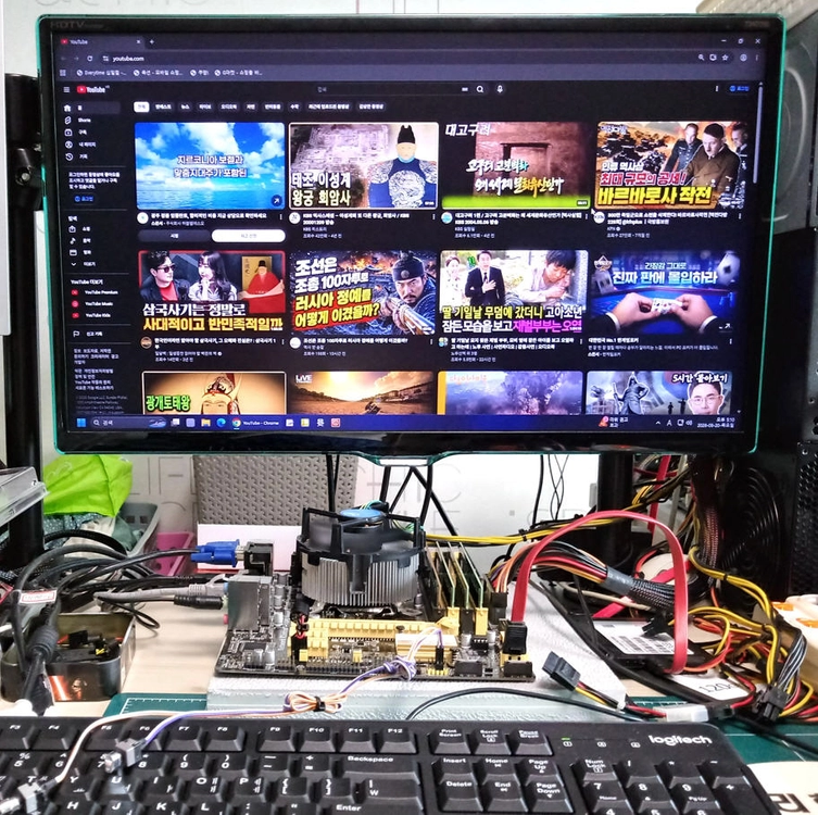 ASUS B85M-G메인보드+i5-4460(3.2GHz,4코어,4스레드,하스웰)CPU+CPU쿨러+16GB RAM 이미지