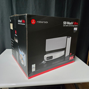 [상태 굿] 로보락 S9 MaxV Ultra 로봇청소기 화이트 직배수 이미지