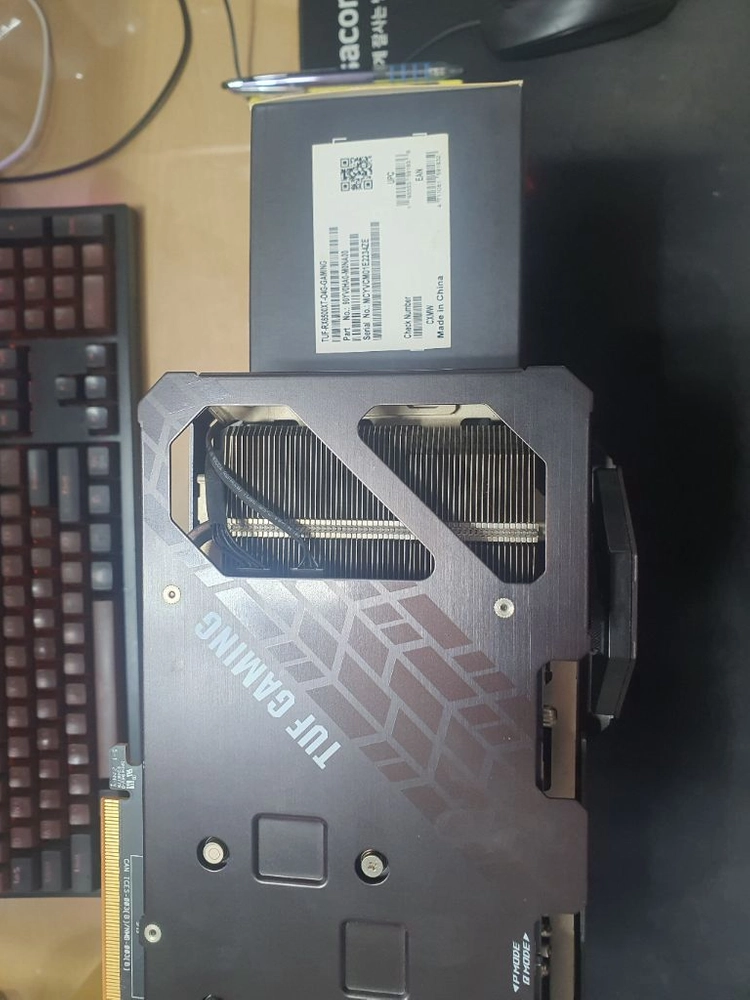 그래픽카드 아수스터프 rx6500xt 이미지