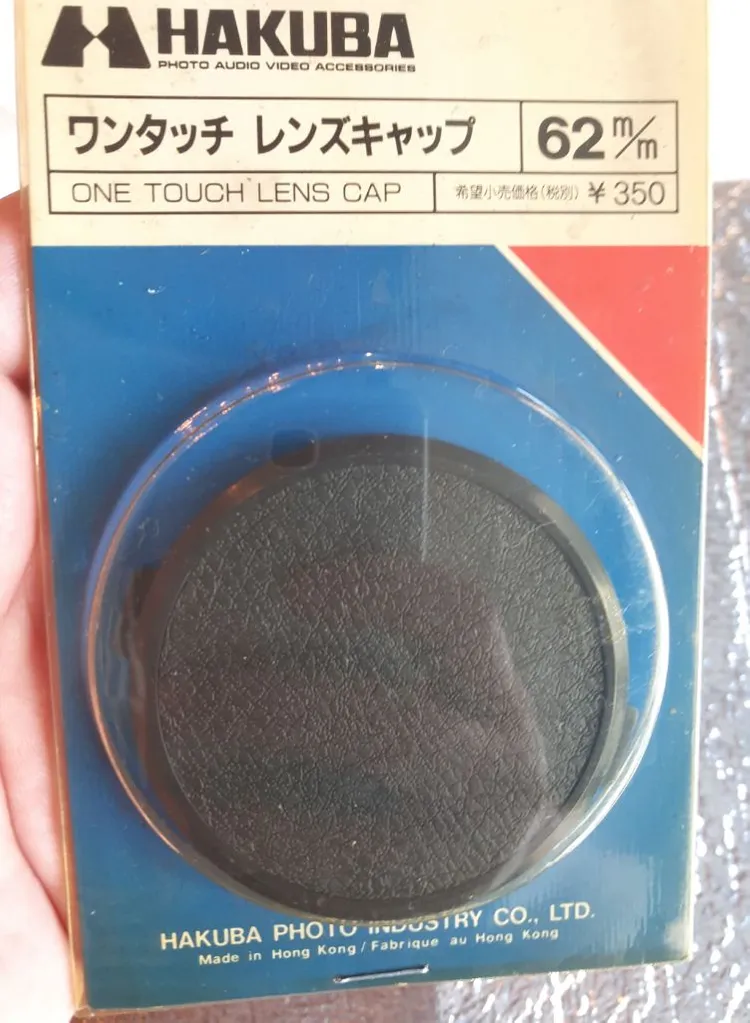 [일본 산][새거]카메라 렌즈캡 (올드캡) 58mm/62mm/67mm 필름카메라/디지털카메라 이미지