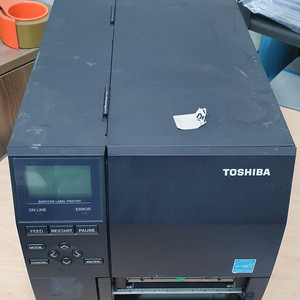 도시바 B-EX4T1-GS 산업용 라벨 바코드 물류라벨 택배송장프린터/ 네트워크 / 부품용/ 10만원 이미지