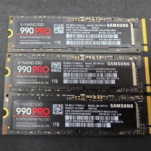 삼성전자 990 PRO M.2 NVMe 1TB (개별 판매 / 상태 최상) 이미지