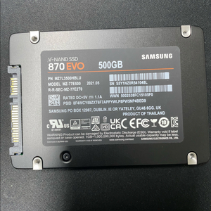 삼성 870 EVO 500gb ssd 이미지