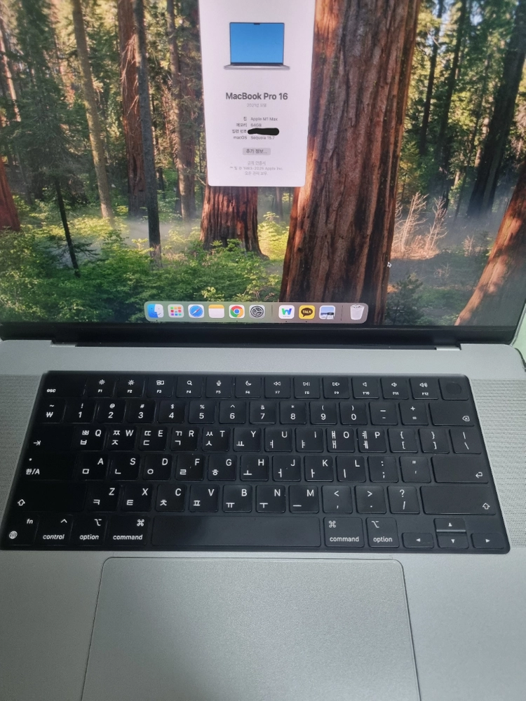 맥북프로 M1 Max 64gb 16인치 - 안심되는 중고거래