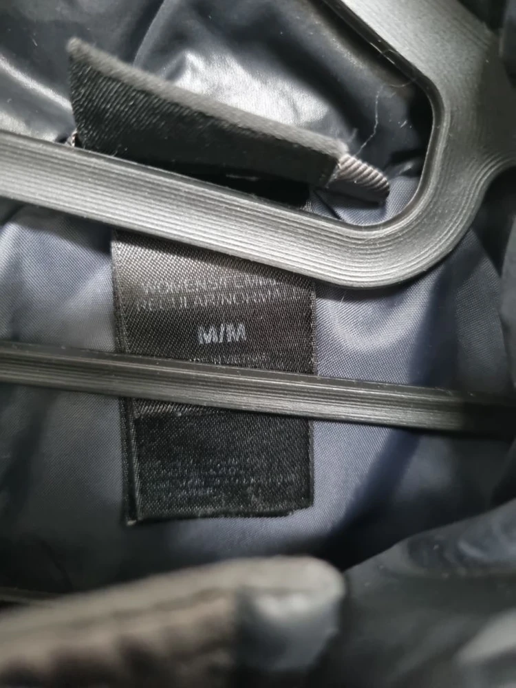 노스페이스 550 패딩 조끼 M/M 블랙 이미지